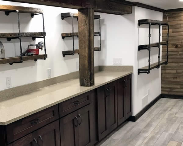 Custom Bar and Cabinetry